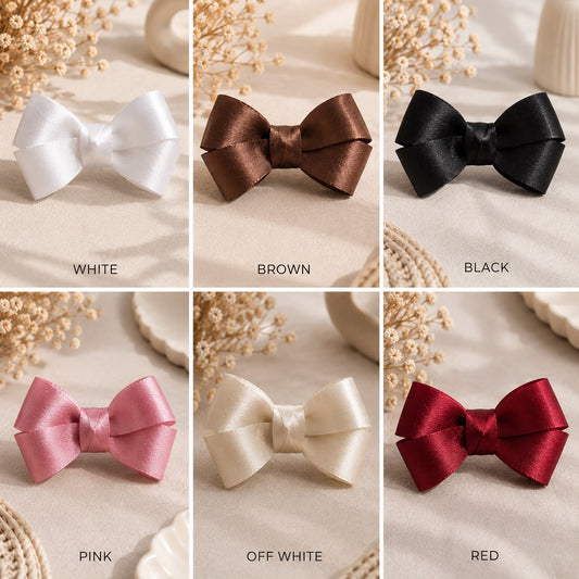 Solid Colors Hair Bow