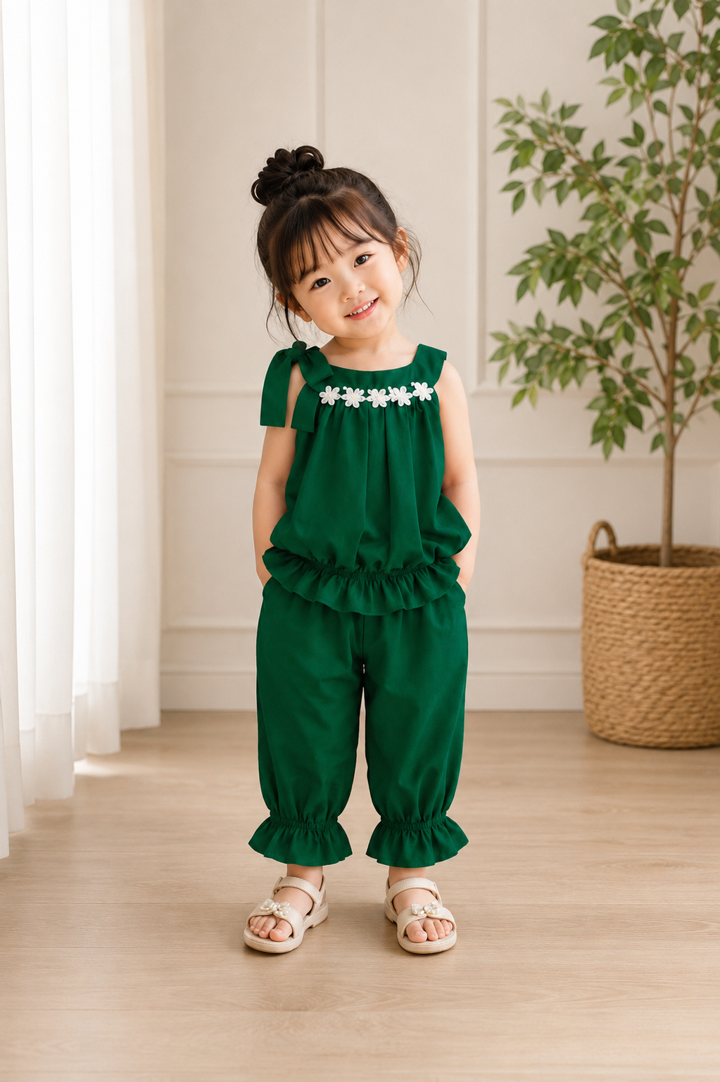 Green Fluff Set
