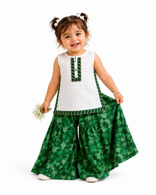 Azadi green white set