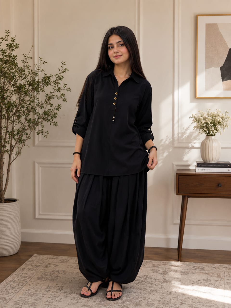 Black Balloon shalwar kameez