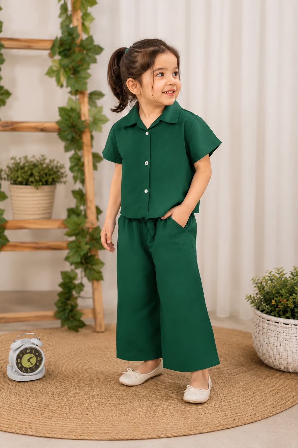Green Cord Set