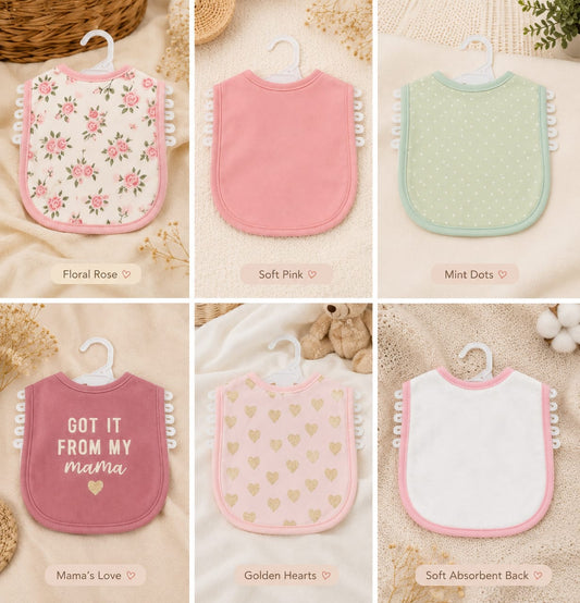 Baby Girl Bib