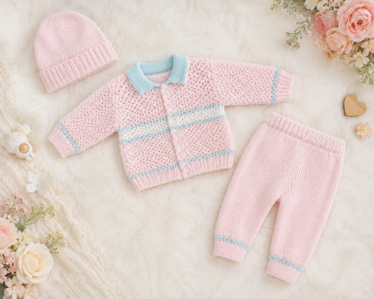 Cozy Knitted Newborn Set
