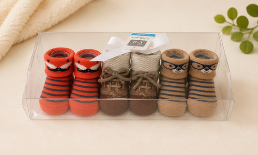 Booties  Pack of 3