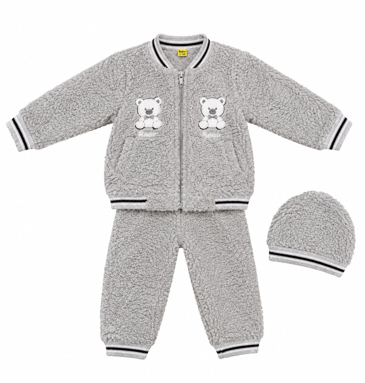 Teddy Bear Fur Set 3 piece