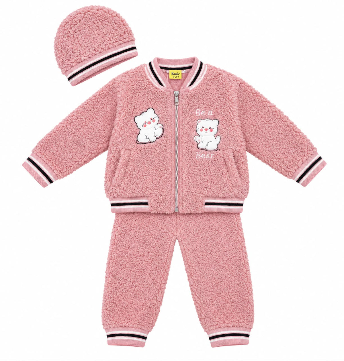Teddy Bear Fur Set 3 piece