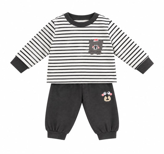 Grey Fleece Set