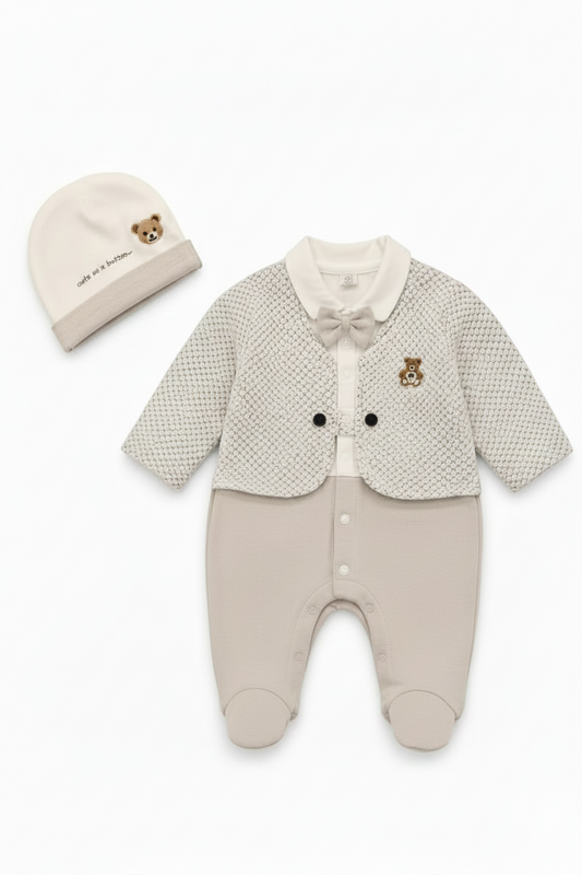 Royal Romper Cap Set