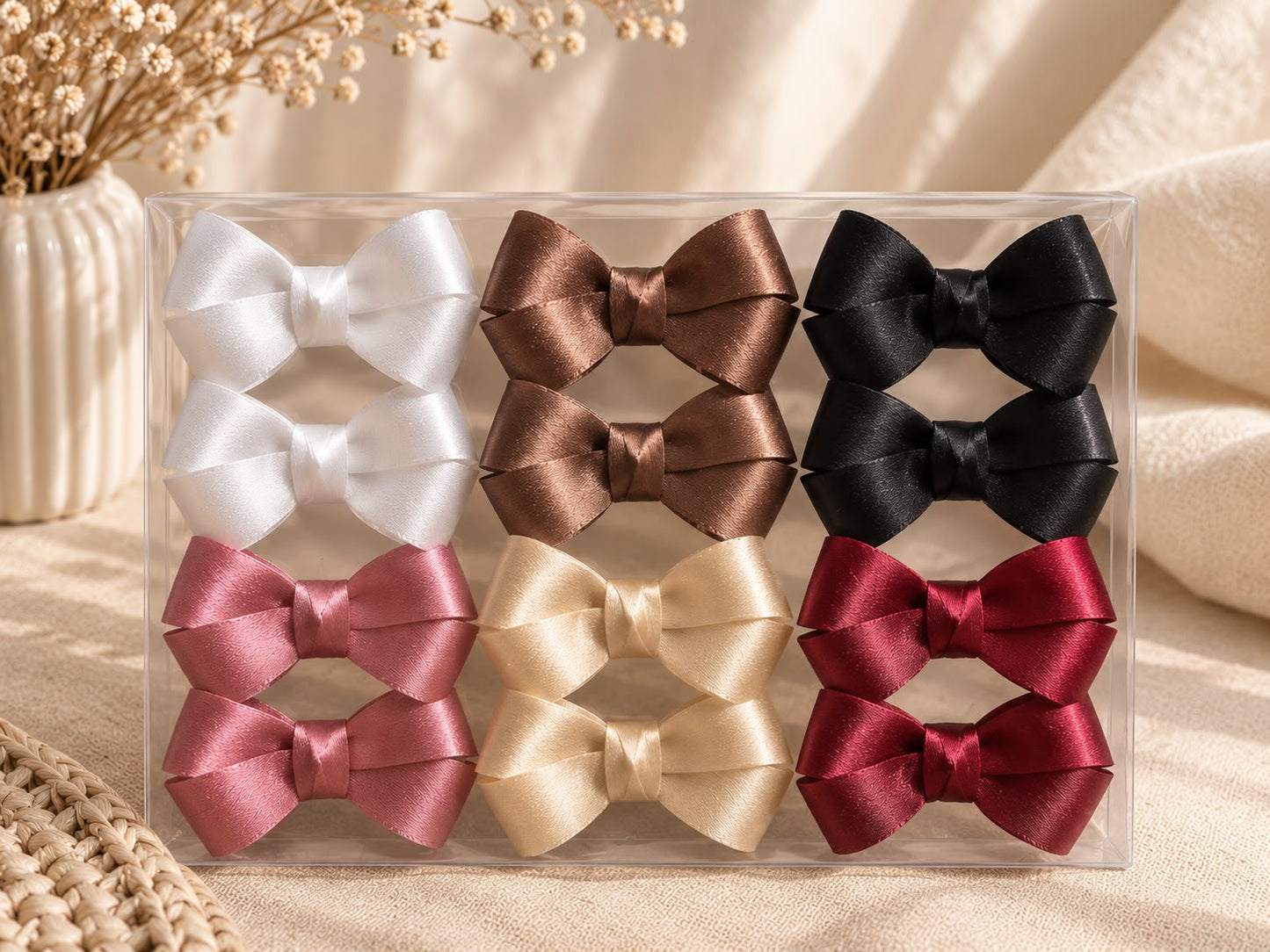 Solid Colors Hair Bow