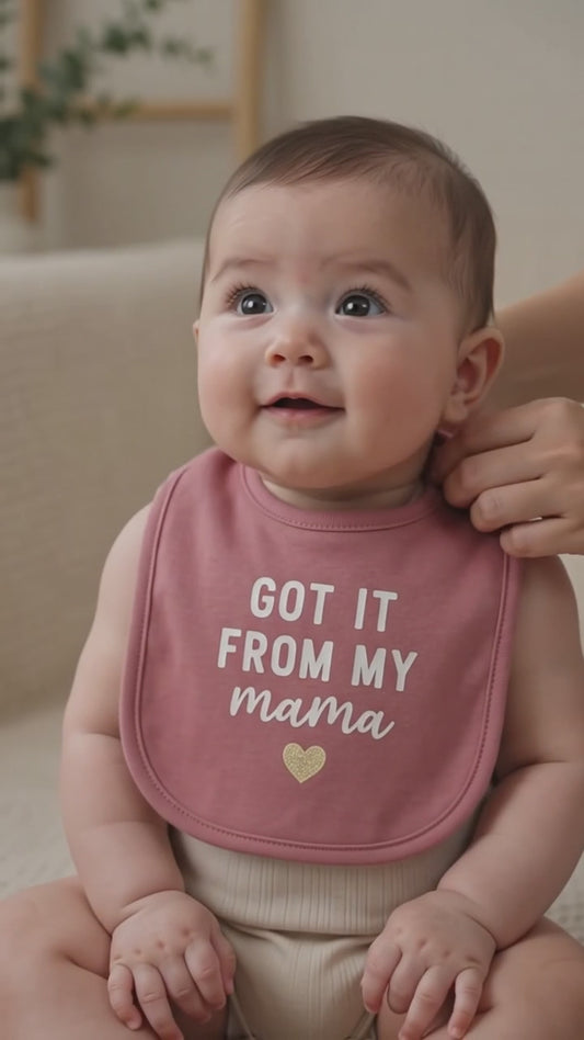 Baby Girl Bib