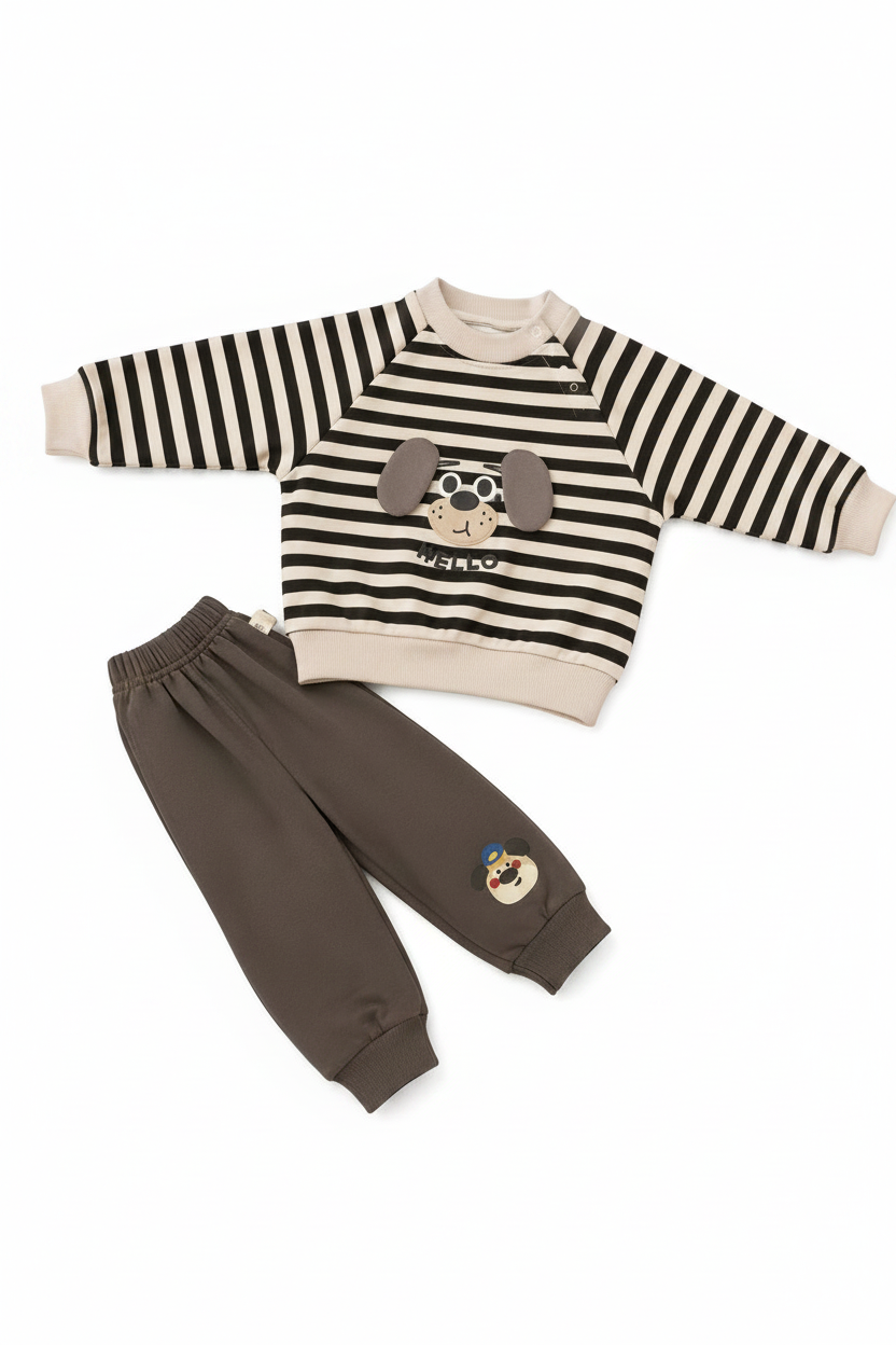 Brown Stripes Set