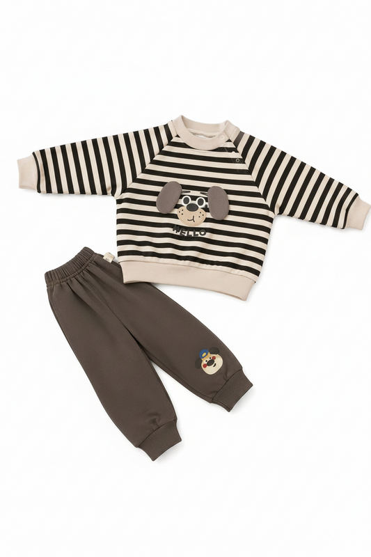 Brown Stripes Set