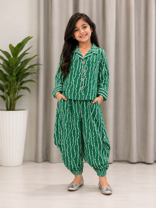 Azadi Zebra-Line  dress